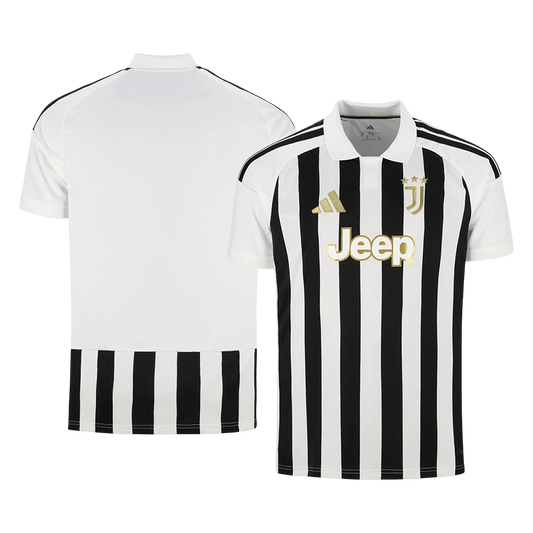 Camiseta de fútbol de la Juventus para hombre, temporada 2026/27, color blanco y negro.