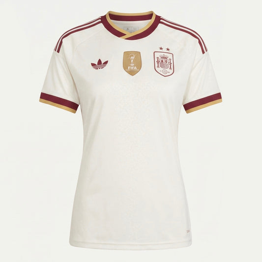 Camiseta de visitante de la selección femenina de España para el Mundial 2026 -Edición Campeona
